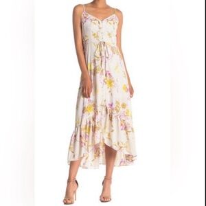Nanette Lepore “Oh so pretty” Hi-lo midi floral dress